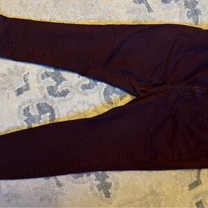 Maroon pants, 20w, back pockets, soft feel and stretchable